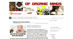 Desktop Screenshot of oforganicminds.com